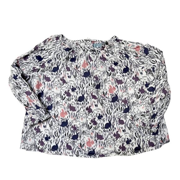 Gap Woodland Animal Blouse Size 12-18m - Picture 1 of 5